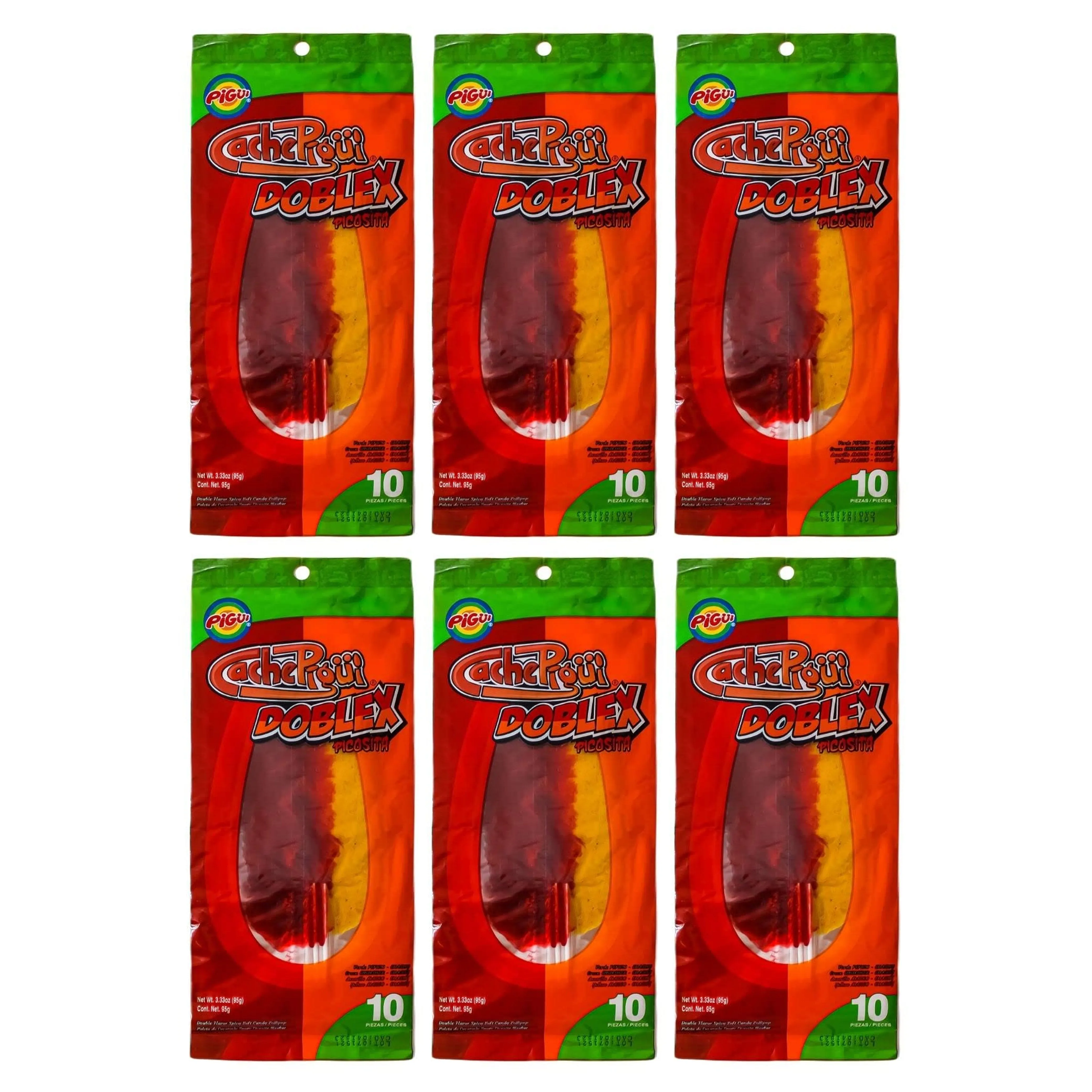 60 Pc Bulk Mexican Lollipops Slaps Doblex Picosita Spicy Paletas Candy Pinata