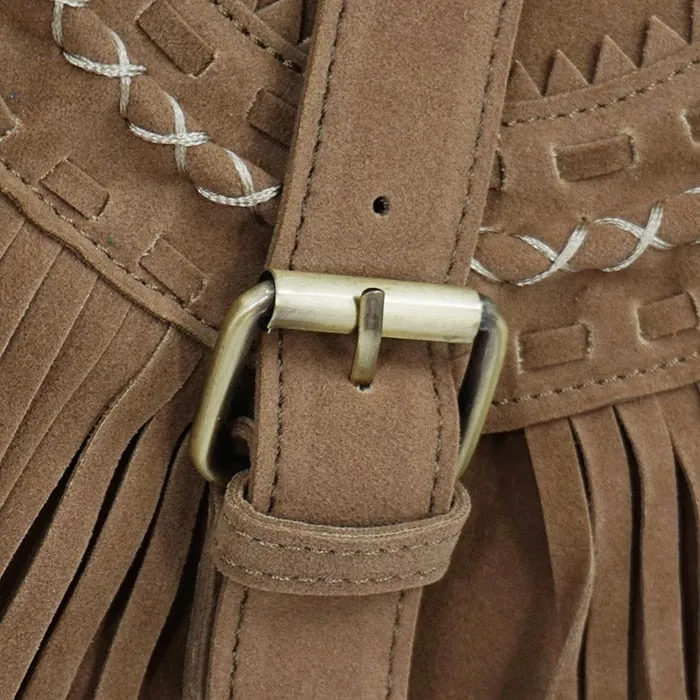Arizona's Fringed Messenger Bag