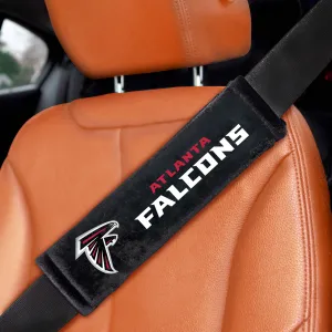 Atlanta Falcons Embroidered Seatbelt Pad - 2 Pieces