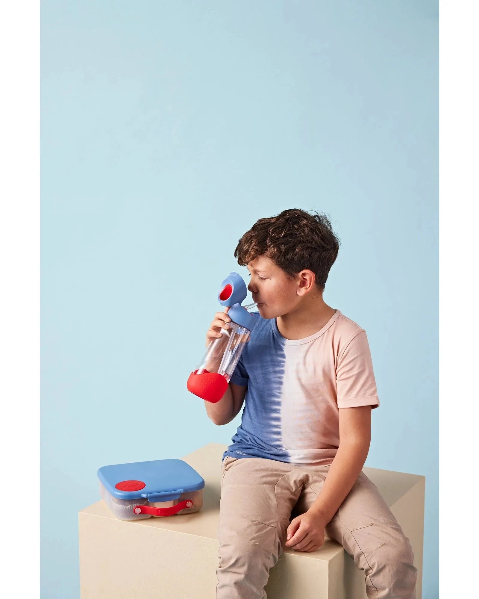 B.Box Tritan Drink Bottle 600Ml Blue Blaze