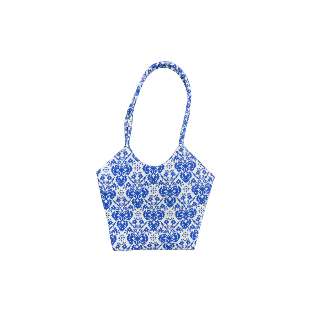 Beebee Pouch in Blue Kinza