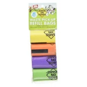BOB Refill Bags Rainbow Roll (4X15) 60 Bags