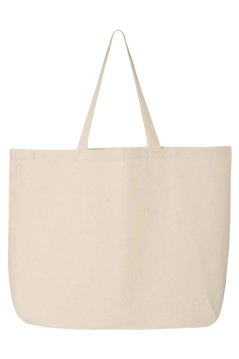 Boho Cross How He Loves Us Canvas Jumbo Tote