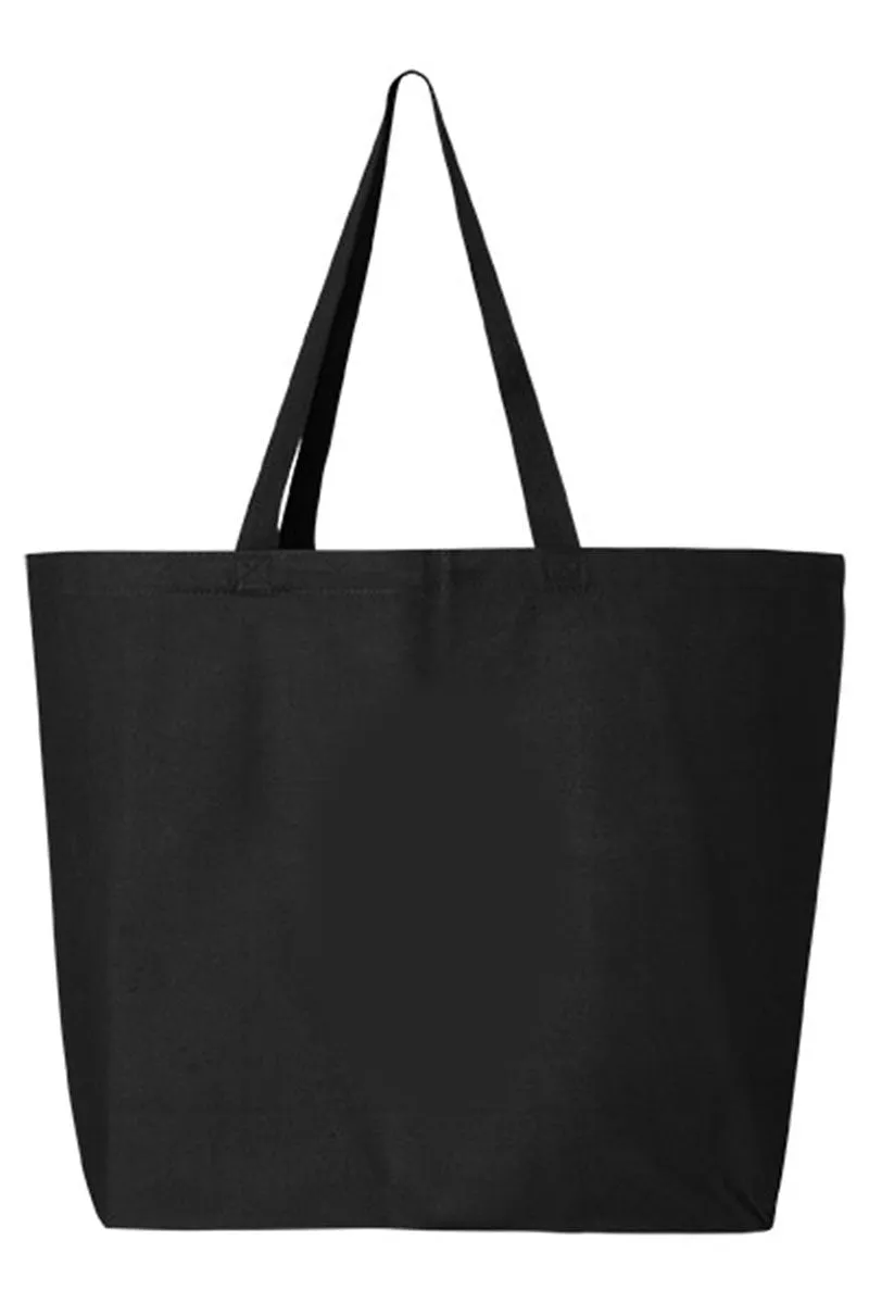 Boho Cross How He Loves Us Canvas Jumbo Tote