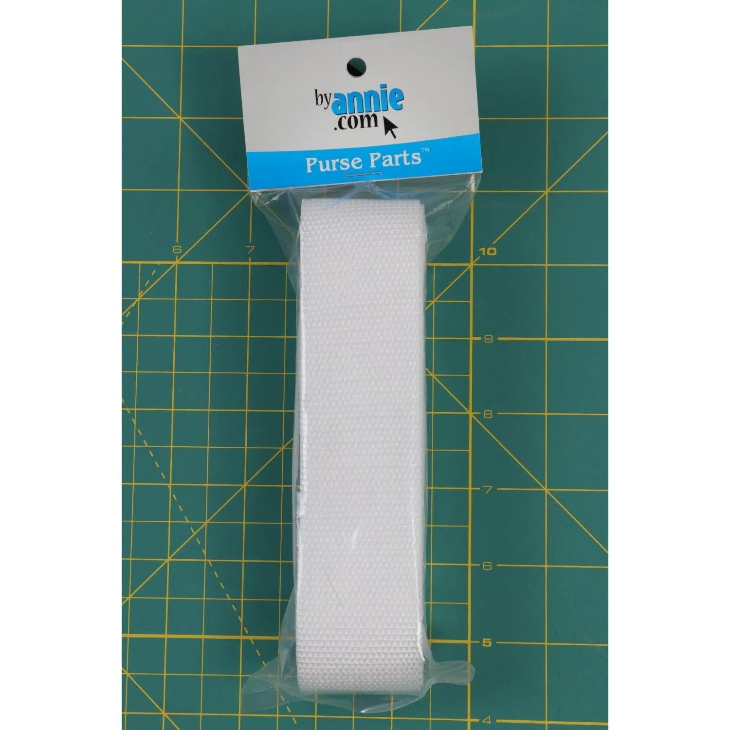 ByAnnie.com - White Strapping 1.5" x 3 YD