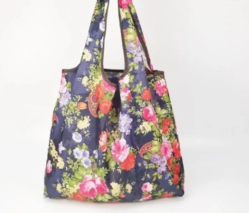 Casual Cartoon Nylon Shopping Bags