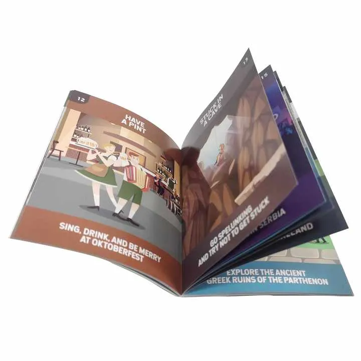 Cheap Custom Manga Magazine BookletCheap Custom -طباعة كتيبات