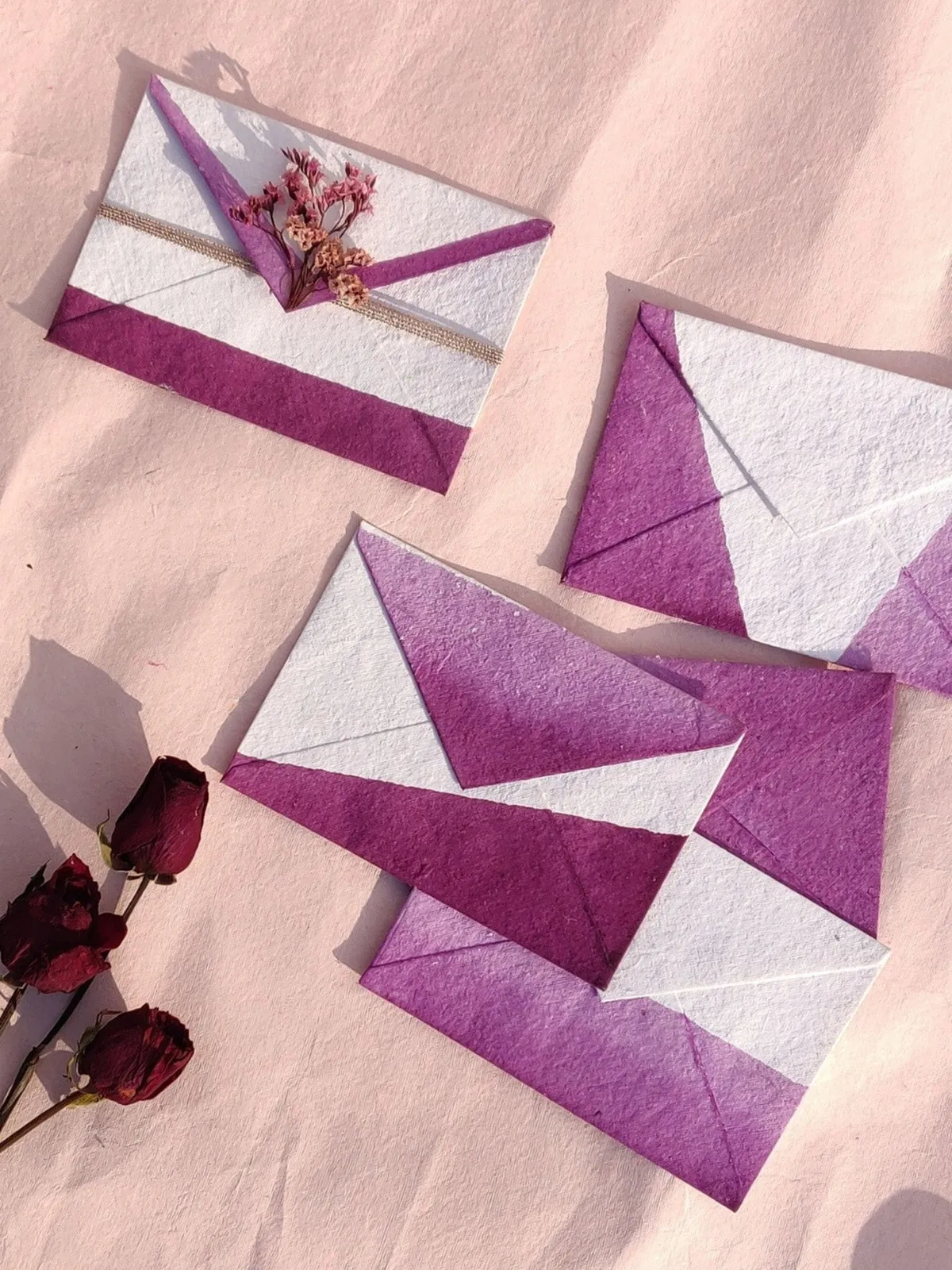 Dip Dyed Envelope