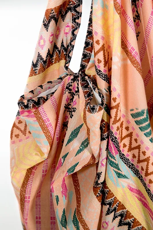 Ethnic Pattern Hand Block Boho Bag
