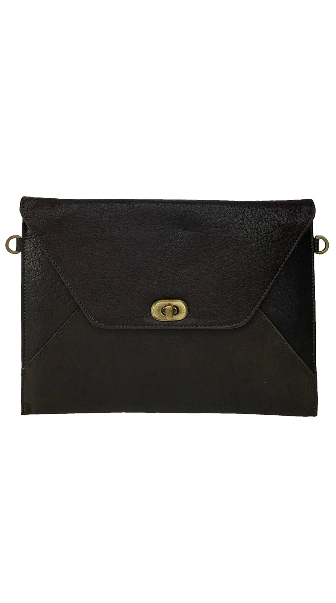 Frankie- Leather Envelope bag