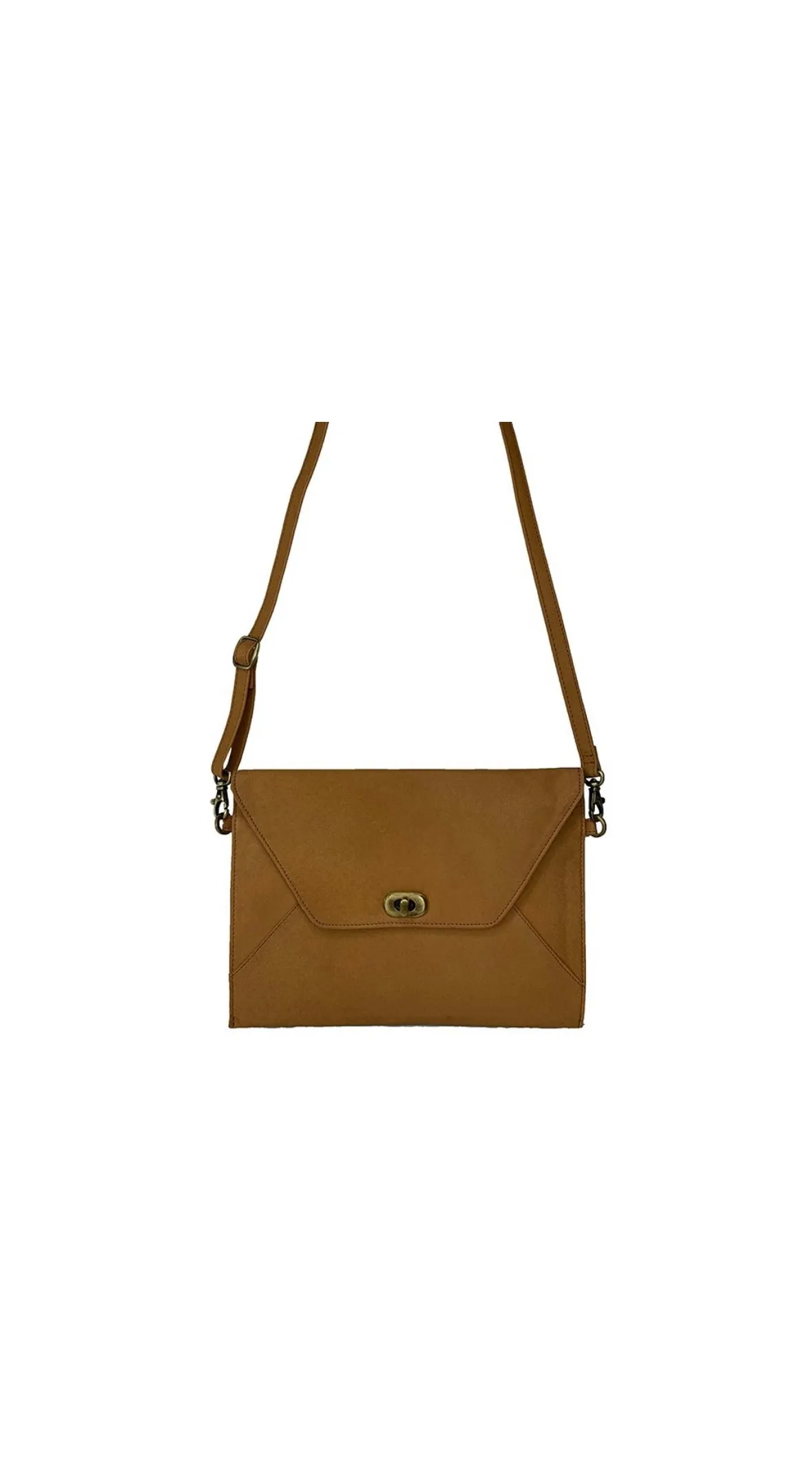 Frankie- Leather Envelope bag
