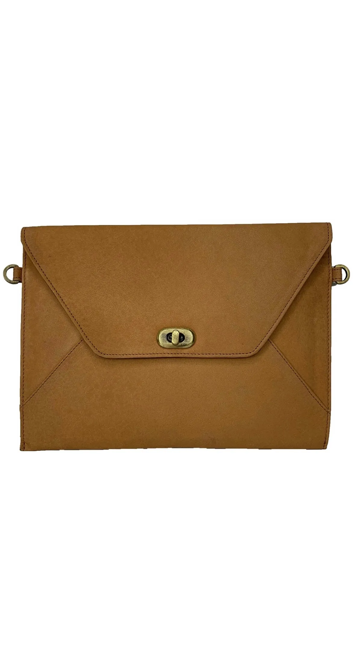 Frankie- Leather Envelope bag