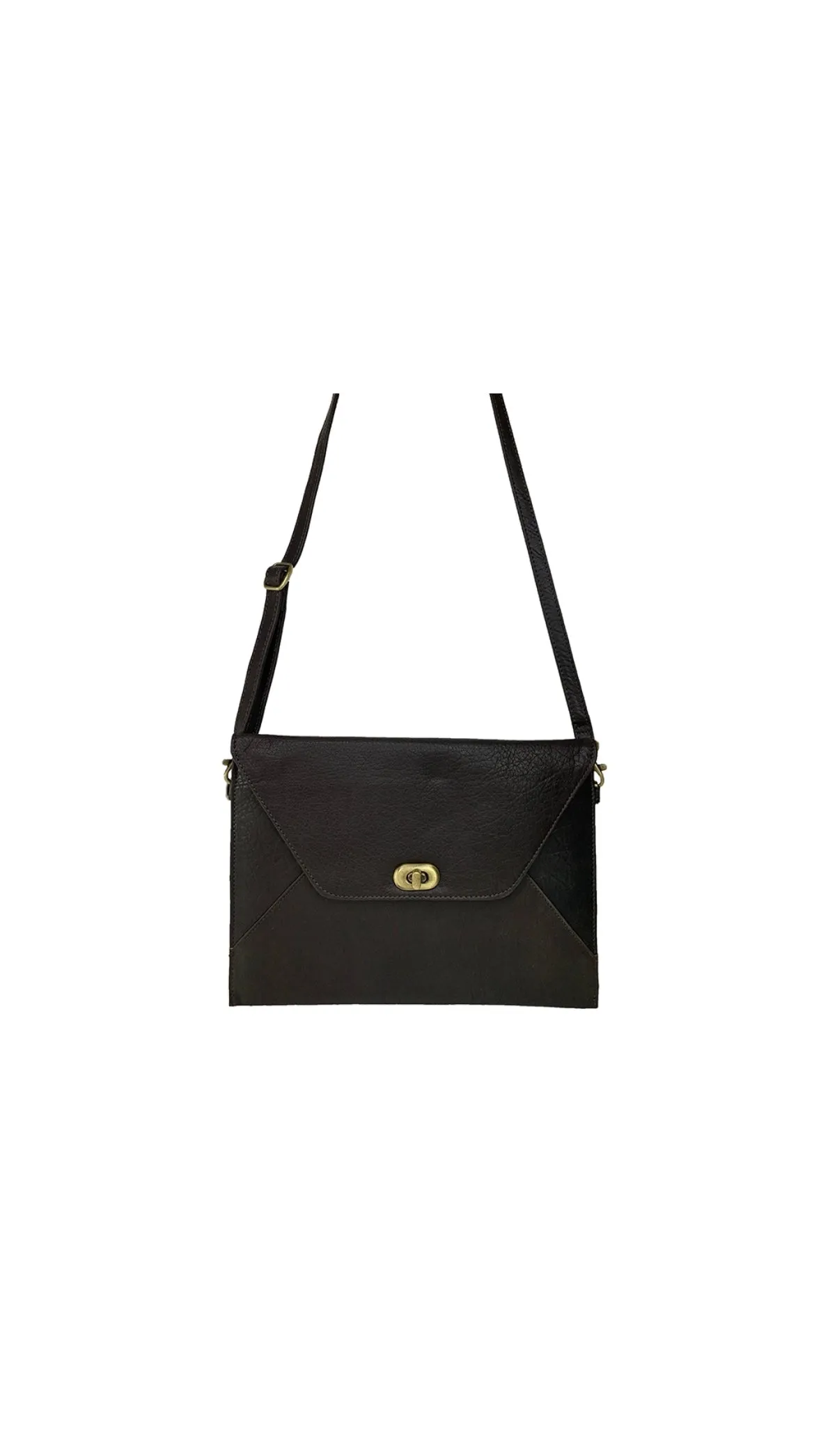 Frankie- Leather Envelope bag