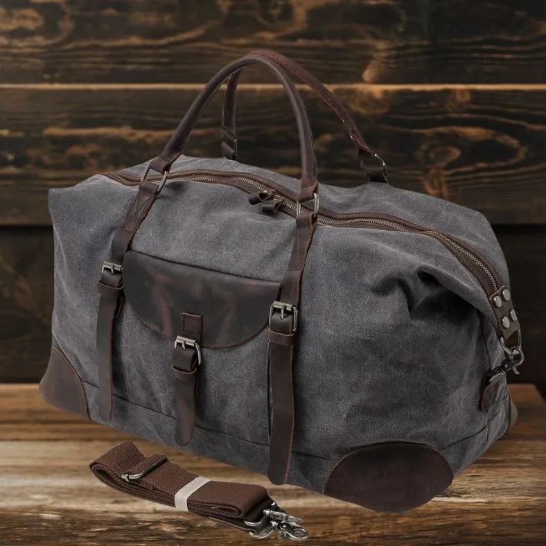 KNOXVILLE - Canvas Overnight Bag