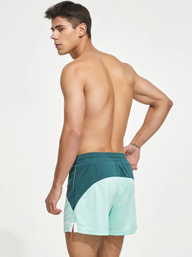 Men's Color Block Flex Shorts