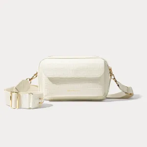 Miller Bag - Ivory Croc/Gold