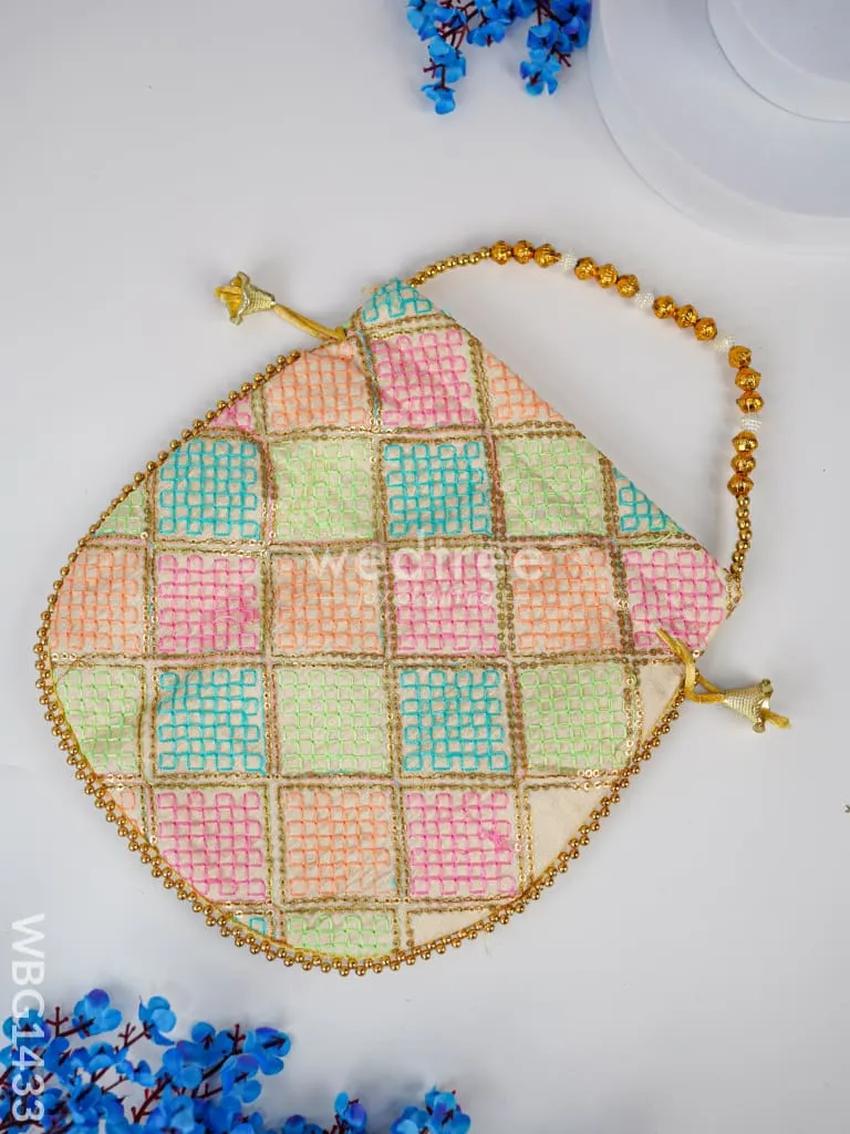Multi Color - Potli Bags - WBG1433