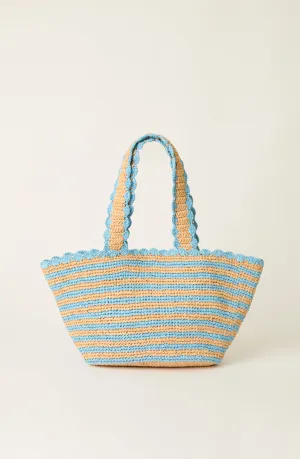 ODESA STRIPED TOTE