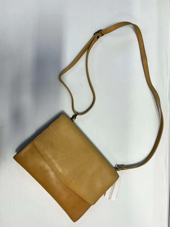 Purse - Envelope Pale Rustic Yellow Vintage bag