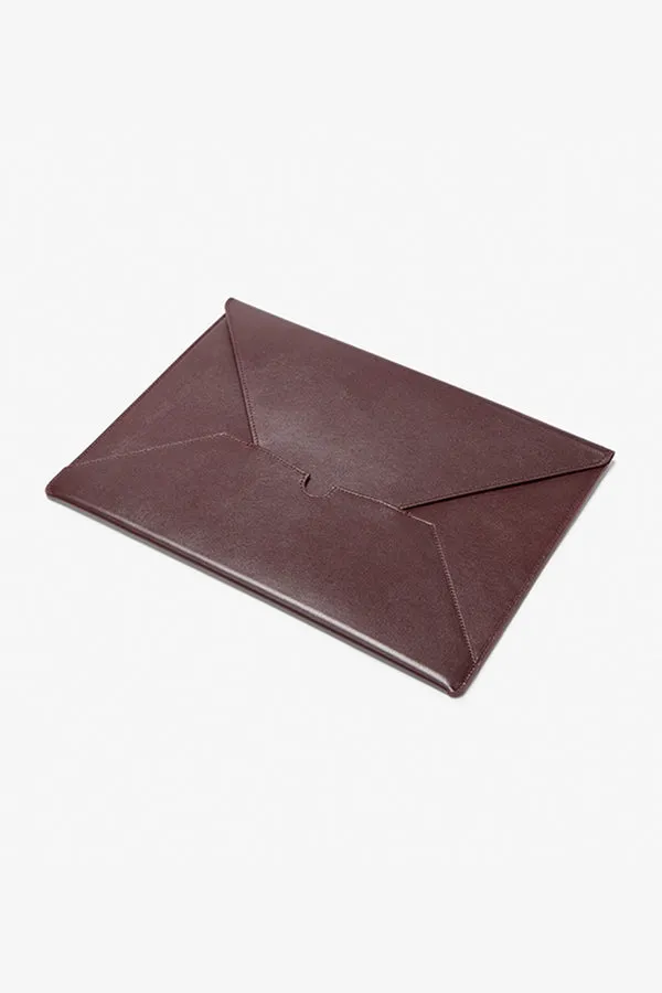 Resume Envelope - Kidskin :: Dark Plum