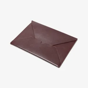 Resume Envelope - Kidskin :: Dark Plum