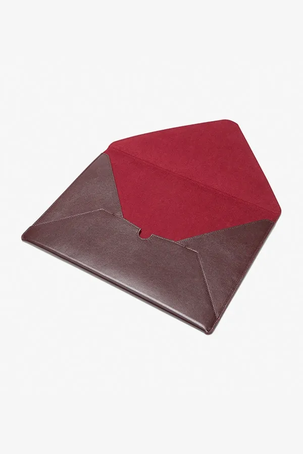 Resume Envelope - Kidskin :: Dark Plum