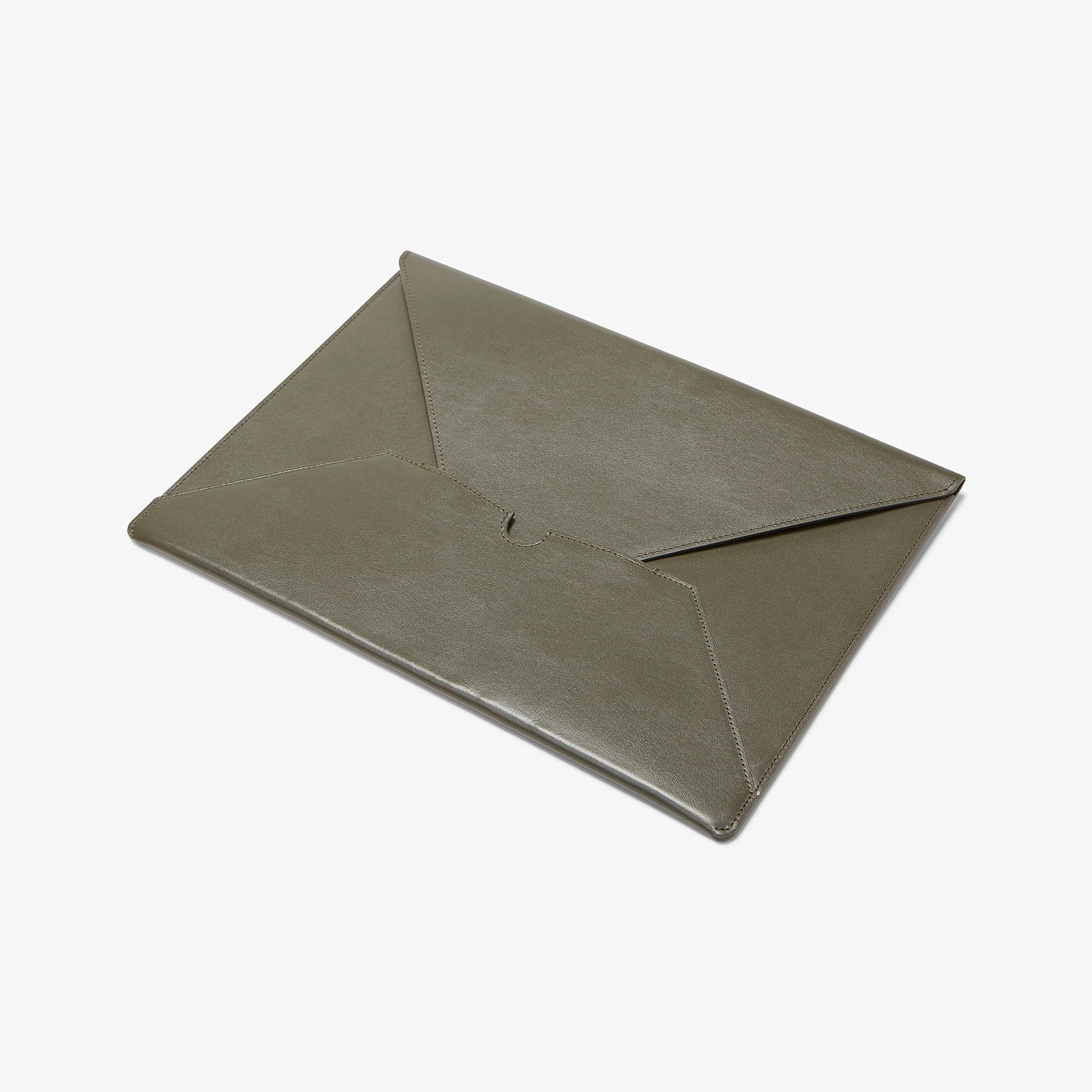 Resume Envelope - Kidskin :: Deep Green