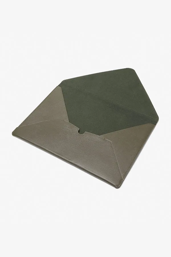 Resume Envelope - Kidskin :: Deep Green