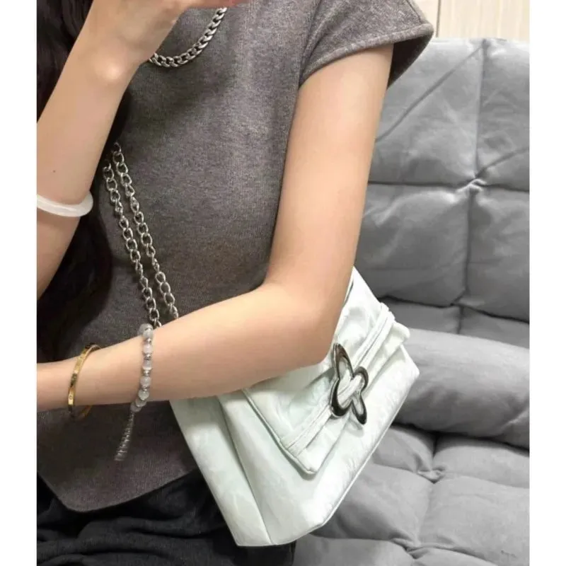 Sohiwoo Sweet Cool Y2k Shoulder Bags Women High Street Casual Handbag Wallet Ladies Harajuku Aesthetic Underarm Bag Bolsos Mujer