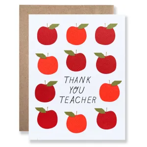 Thank You Teacher Card